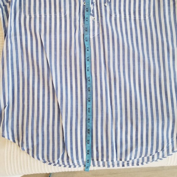 TALBOTS ~ Striped Shirt - Picture 6 of 9